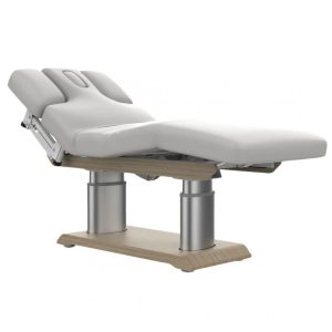 Massagebank Santori Square met wood finish, verwarming en wegdraaiende armdelen
 (kopie)