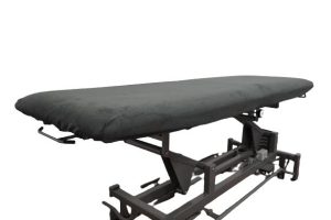 Stoffen beschermhoes Hygenic+ 65 x 192 grijs