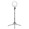 Ringlamp, 12" (30,48cm) 35W LED zwart + statief - TOONZAALMODEL – Image 2